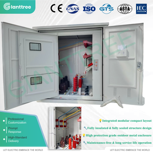 GIANTTREE Boîtier de <span class=keywords><strong>distribution</strong></span> de câbles modulaire extérieur haute tension 25 kV en acier inoxydable IP40 sans entretien pour <span class=keywords><strong>distribution</strong></span> haute puissance - Product Image 2