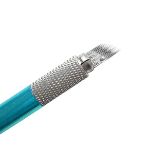 Gran venta <span class=keywords><strong>de</strong></span> agujas <span class=keywords><strong>de</strong></span> tatuaje <span class=keywords><strong>de</strong></span> microblading con acero inoxidable para el cuidado Personal y Baeuty - Product Image 4