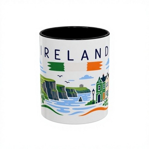 Mug à café en céramique personnalisé de haute qualité, imprimé par sublimation, vaisselle personnalisée, compatible lave-vaisselle et micro-ondes, coffret cadeau d'entreprise - Product Image 1