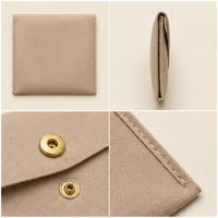 Dompet Amplop Perhiasan Mikrofiber Khusus untuk Kemasan dan Penampilan Barang Kecil