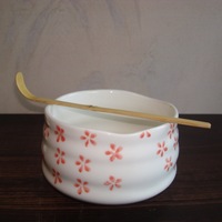 Logo personnalisé Cuillère à thé matcha longue en bambou faite à la main écologique parfaite pour la cérémonie japonaise