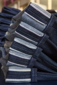 Jeans larghi in <span class=keywords><strong>Denim</strong></span> grezzo da uomo con bordo basso e 100% in cotone all'ingrosso Jeans larghi in <span class=keywords><strong>Denim</strong></span> - Product Image 6