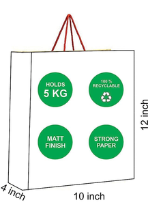 Custom Branded <b>Navy</b> Blue Clothing Shopping Paper <b>Bag</b> with Luxury Style for Supermarket Exhibition Promotion - Product Image 5