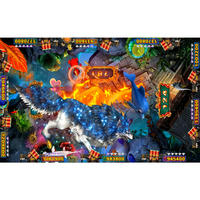 Mesin Game Tembak Ikan Baru yang Populer, Meja Arcade Legend of Wolf King Fishing Machine