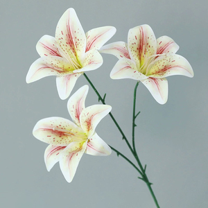 Lavande rose artificielle résistante aux UV Kits de bricolage pour faire-part de mariage de boutons de roses miniatures pour l'extérieur - Product Image 3