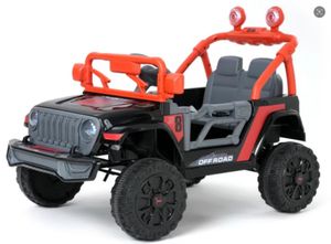 ระบบกันสะเทือนของรถของเล่นออฟโรด, รีโมท 2.4G, พร้อมเครื่องเล่น รวมเพลง, เรื่องเล่า, พอร์ต USB, ควบคุมระดับเสียง, ไฟ LED - Product Image 4