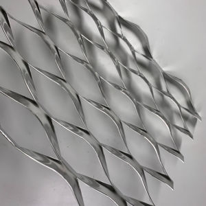 טוב מחיר גבוהה אבטחת אלומיניום רשת מורחבת/יהלומי חור רשת מתכת מורחבת - Product Image 3