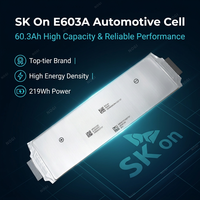 Sel Baterai Lithium Ncm Tipe Pouch SK 3.7V 60.3Ah High Rate Discharge untuk Sepeda Motor Listrik dan Peralatan Tenaga
