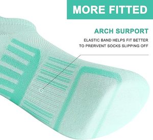<strong>Manufacturers</strong> <strong>Custom</strong> Logo Crew <strong>Socks</strong> Sport Breathable Mesh Running Cycling Cotton <strong>Socks</strong> for Women Daily Life - Product Image 5