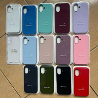 Coque de protection souple antichoc en silicone de luxe GSCASE pour iPhone 17 Pro Max, 16, 15, 14, 13, 12, 11 Pro Max Plus, XS, X