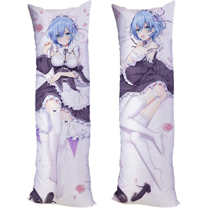 Customized Double Side Logo Printing Anime Body Pillow Case Peach Skin Cover <strong>Personalized</strong> Hugging Sleeping <strong>Cushion</strong> - Product Image 2