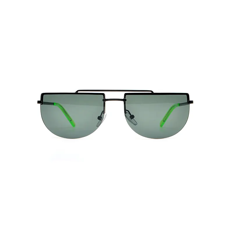 New collection fashion sunscreen men's and women's sunglasses trend high sense popular metal sunglasses