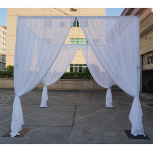 Telescopic portable drape and pipe kit <b>backdrop</b> <b>stand</b> for studio exhibition - Product Image 2