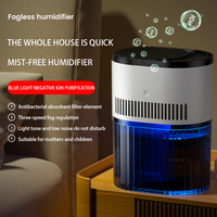 Pembersih udara portabel, peralatan berkualitas udara Hepa 13 Filter Kamar Tidur Desktop pembersih udara rumah tangga untuk rumah kantor kabut asap