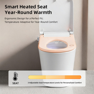 Siège de bidet intelligent chauffant en forme de U, à lavage automatique, pour salle de bain de luxe, <span class=keywords><strong>prix</strong></span> de gros - Product Image 3