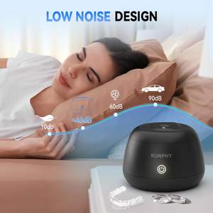 Pulitore UV elettrico <span class=keywords><strong>ad</strong></span> <span class=keywords><strong>ultrasuoni</strong></span> 200ml portatile Mini gioielli orologio più pulito dentale dentiera ortodontico vassoio sbiancante - Product Image 6