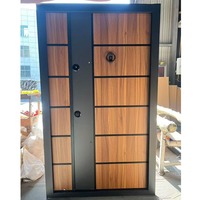 Portes de sécurité et portails d'entrée en acier de style turc, vente en gros d'usine