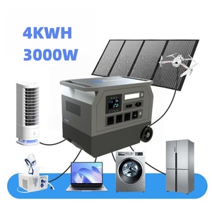 Station d'alimentation portable au lithium 3000W 4KW, les meilleures batteries solaires et générateurs avec batterie solaire HIthium - Product Image 2