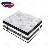 Kasur Ortopedi Mewah Berkualitas Tinggi Desain Modern Grosir dalam Kotak Ukuran Single Twin King Pocket Spring Memory Foam