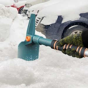 Raspador de Hielo y Pala para Nieve Personalizado 2022, Cepillo para Nieve Ajustable para Vehículos E8002 - Product Image 2