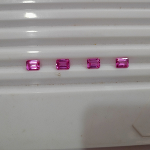 Zafiro Rosa Cultivado en Laboratorio, Gema Suelta, Corte Personalizado en Múltiples Formas, Alta Claridad, Calidad Premium, Piedra para Joyería Hecha a Mano - Product Image 3