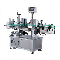 Machine d'étiquetage automatique pour bouteilles de vin, pots en verre, en plastique, carrés, ronds, en forme de boîte de conserve