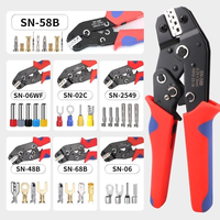 Pince à sertir à cliquet robuste SN-48B/SN-58B pour fils et bornes