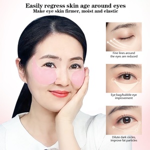 Masque Hydrogel pour les Yeux aux Algues, Centella, Vitamine C et Acide Hyaluronique – Éclaircissant, Anti-Cernes et Anti-Poches – Patchs Oculaires Véganes et Sans Cruauté Animale - Product Image 4