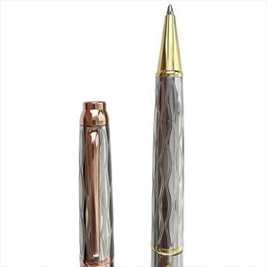 Bolígrafo de Metal de Lujo en Oferta, Punta Fina de 0.7mm, Personalizable con Logotipo, Bolígrafos Plateados con Tinta Negra/Azul, Regalos - Product Image 2