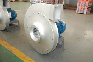 พัดลมอุตสาหกรรมแบบแรงเหวี่ยง พัดลมเป่าลมหม้อไอน้ำ แรงดันสูง 3000 ลูกบาศก์ฟุตต่อนาที 7.5 กิโลวัตต์ ไฟฟ้ากระแสสลับ สำหรับโรงงานผลิต แบบตั้งพื้น รับประกัน 1 ปี ได้รับมาตรฐาน CE - Product Image 2