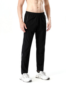 <span class=keywords><strong>Pantaloni</strong></span> Casual Estivi Leggeri in Lana Pettinata Traspiranti ad Asciugatura Rapida da Uomo e <span class=keywords><strong>Donna</strong></span> con Logo a Lettere Decorative, Vestibilità Dritta - Product Image 5