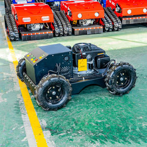 Gratis verzending CE EPA goedgekeurde terreinwagen grasmaaier landbouw rubberen afstandsbediening robot grasmaaier - Product Image 3