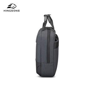 Maletín para Portátil Kingsons Serie Popular en Poliéster <span class=keywords><strong>Gris</strong></span> con Correa para Hombro, Fácil de Transportar, para Hombre - Product Image 3