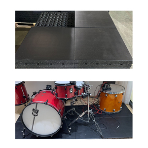 Guangdong Huha <span class=keywords><strong>Gym</strong></span> Carrelages de <span class=keywords><strong>sol</strong></span> Accessoires de protection du <span class=keywords><strong>sol</strong></span> Tapis de tambour Tapis de tambour de salle de <span class=keywords><strong>musique</strong></span> pour ensemble de batterie électrique et jazz - Product Image 1