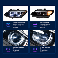 Pour BMW Série 3 E92 E93 M3 2006-2012 : Nouveau système de phares LED DRL 12V 6000K 72W, montage universel Plug & Play