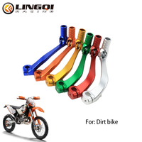 LINGQI RACING Motosiklet CNC Alüminyum Katlanabilir Modifiye Vites Kolu BSE CRF110 TTR125 Evrensel Dirt Pit Bike Off Road için