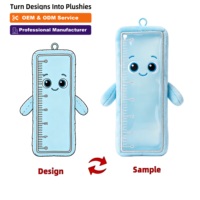 minimale de commande prix d'usine délai de livraison rapide cadeaux promotionnels porte-clés en peluche personnalisé