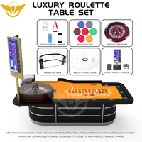 YH Ensemble complet de table de roulette de casino Table de poker pour club de casino