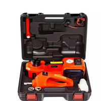 Kit de cric électrique pour voiture 3 en 1, portable, 5 T, 12V, 5 tonnes, avec pompe à air et clé à chocs Eclctric