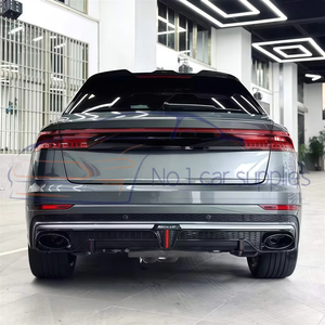 Diffuseur arrière PP <span class=keywords><strong>RSQ8</strong></span> 2018-2022 pour Q8, nouvelles sorties d'échappement améliorées, pièces automobiles, <span class=keywords><strong>prix</strong></span> d'usine ROADINJOY - Product Image 4