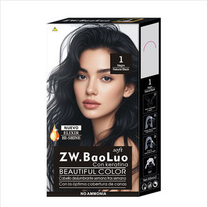 Fabricants chinois OEM professionnels personnalisés semi-permanente de couleur rouge <span class=keywords><strong>bourgogne</strong></span> crème de teinture naturelle pour cheveux à base de plantes pour femmes hommes - Product Image 5