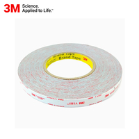 Cinta Adhesiva de Doble Cara 3M 4941 VHB para Relleno de Espacios, Absorción de Impactos, Unión de Materiales Metálicos, Plásticos y Desiguales