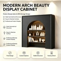Meuble d'appoint décoratif de style français pour salon commercial avec foyer, idéal pour salon de beauté ou mur d'arrière-plan pour diffusion en direct