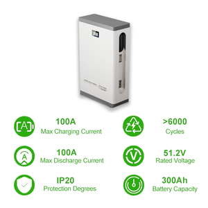 EnergyCreative 550W Inversor híbrido Sistema de energía solar US Split Phase Grid con batería de litio de 10KW y 20KWh para uso doméstico - Product Image 4