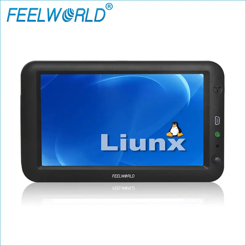 Linux Embedded All In One Pc 7 Inch Industriële Touch Screen Panel Pc Met Lan-poort RJ45 RS232