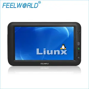 Linux Embedded All In One PC 7 inch industrial touch screen panel pc with Lan Port RJ45 RS232