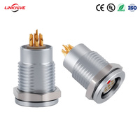 Connecteur Circulaire OEM Personnalisé de Haute Qualité Série F, 2-27 Broches, Certifié CE ROHS IP66 pour le Secteur Ferroviaire