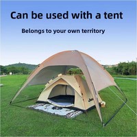 Grand dôme étanche à l'eau tente à baldaquin ensemble complet équipement de cour extérieure Portable Camping pique-nique Protection solaire