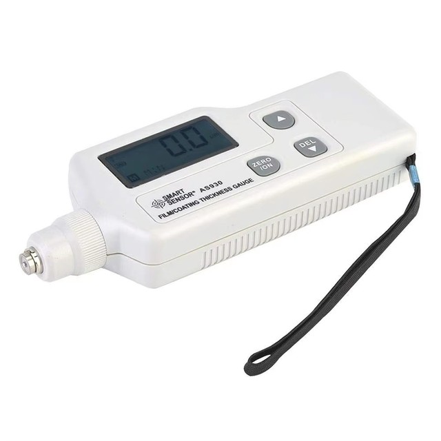 AS930 Iron-based Magnetic / Zinc Film Coating Car Paint Thickness Gauge Meter Car-detector Measuring Range 0-1800um