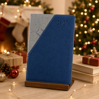 Carnet de notes personnalisé en cuir rigide A5/A4 pour entreprise, journal de bureau, cadeau promotionnel, 100 feuilles